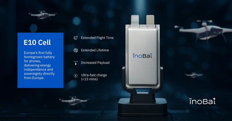 E10 Drone Battery Cell