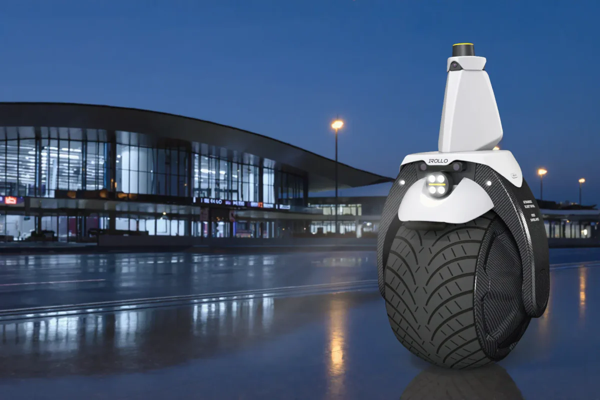 1ROLLO Autonomous Security Robot